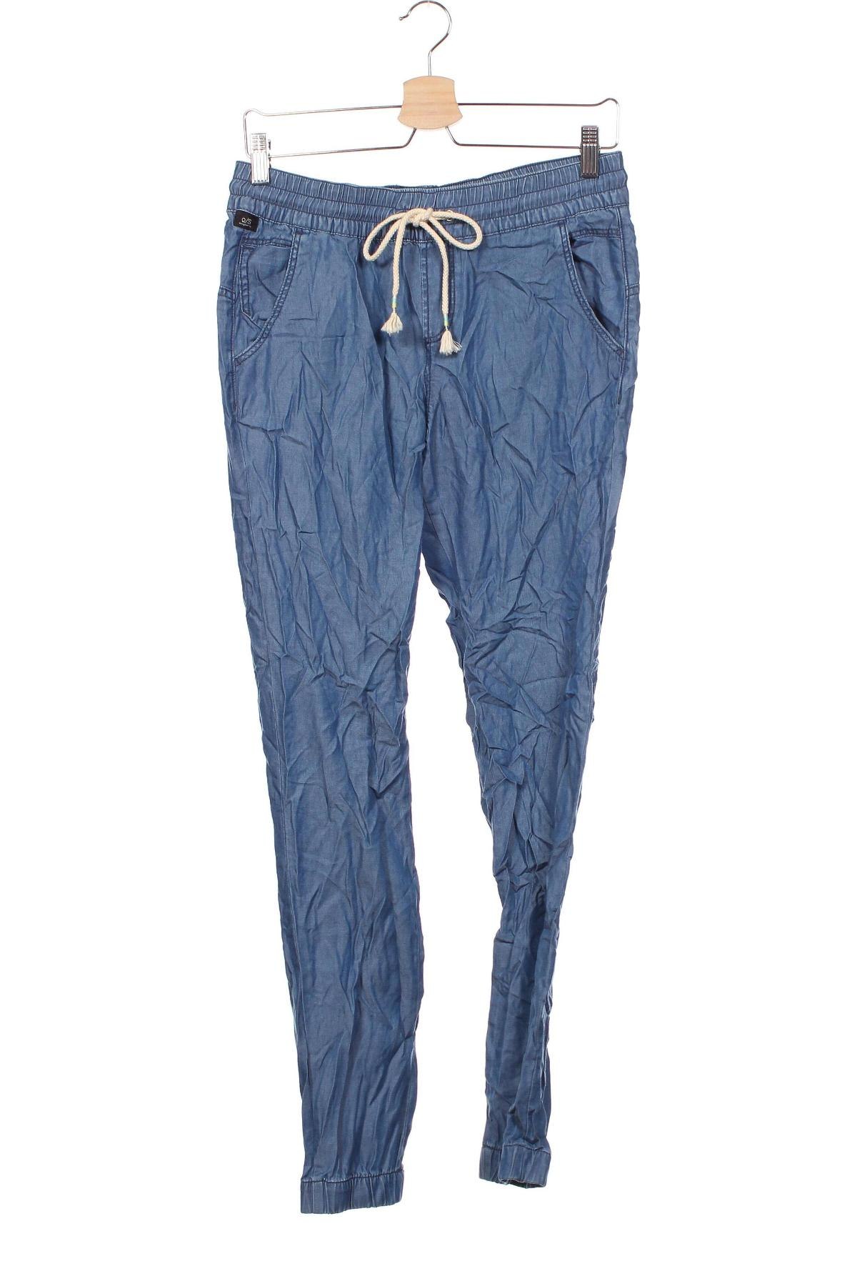 Дамски панталон Q/S by S.Oliver, Размер XS, Цвят Син, Цена 48,65 лв.