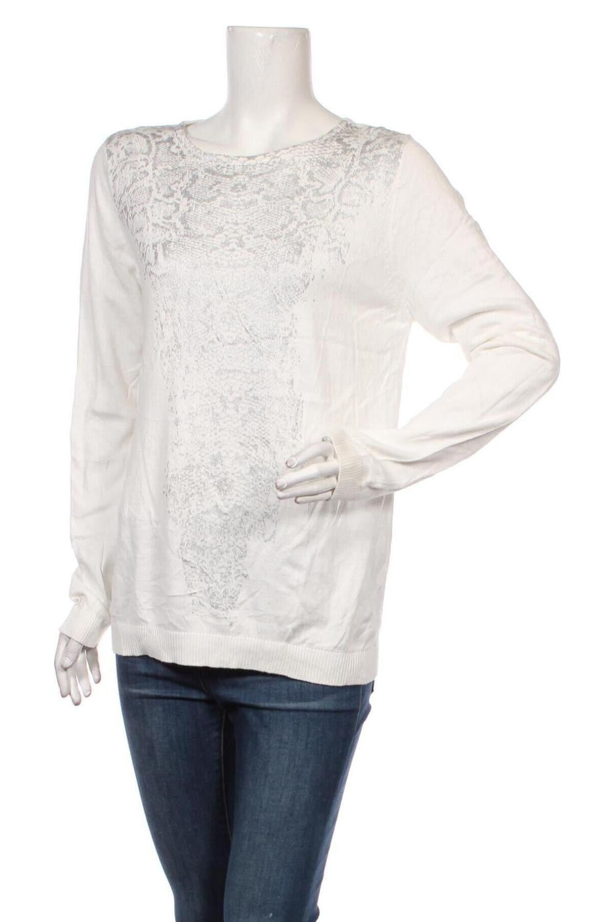 Γυναικείο πουλόβερ Bon Worth, Μέγεθος S, Χρώμα Λευκό, Τιμή 20,78 €