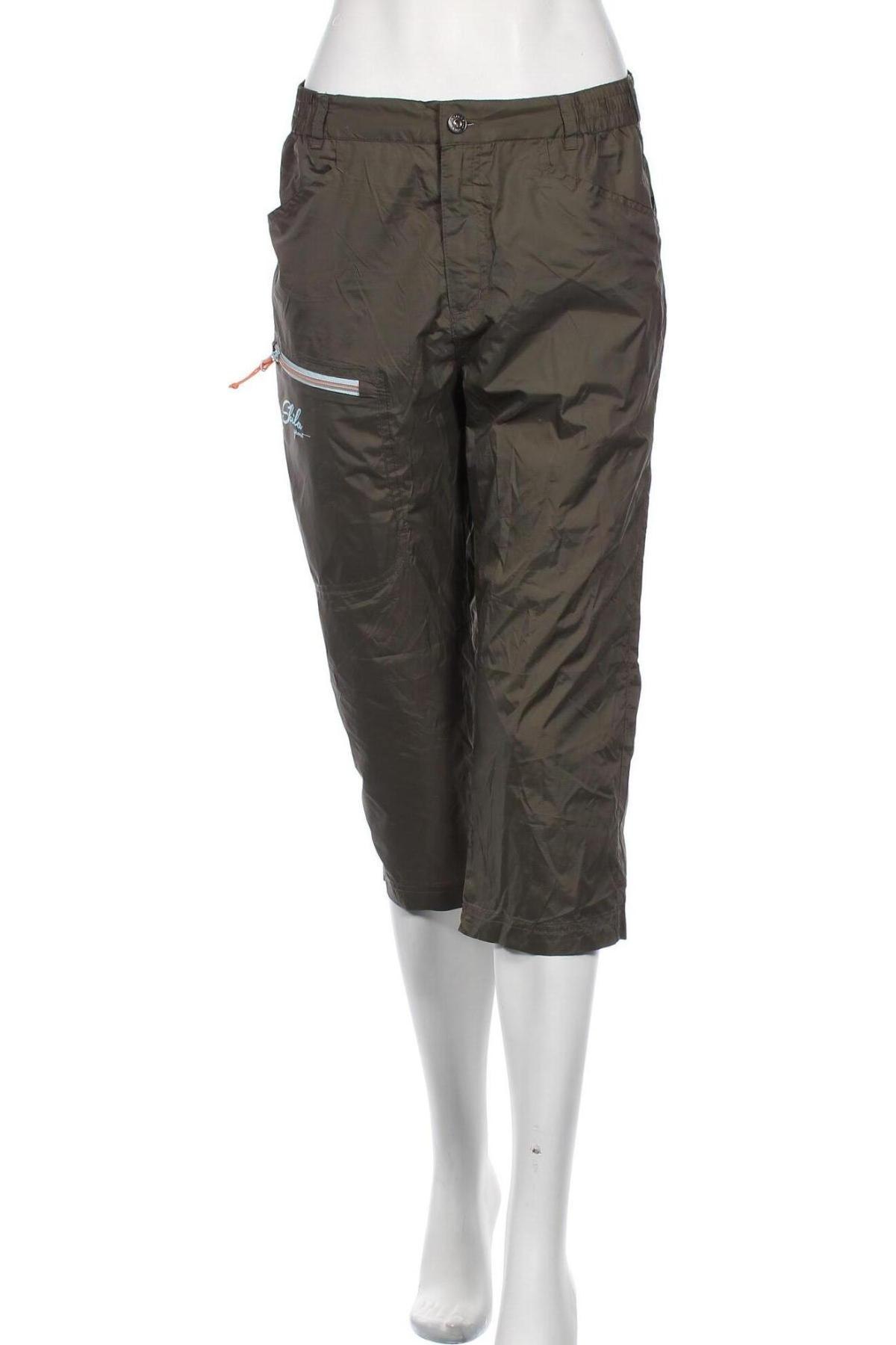 Дамски спортен панталон Skila, Размер S, Цвят Зелен, Цена 3,31 лв.