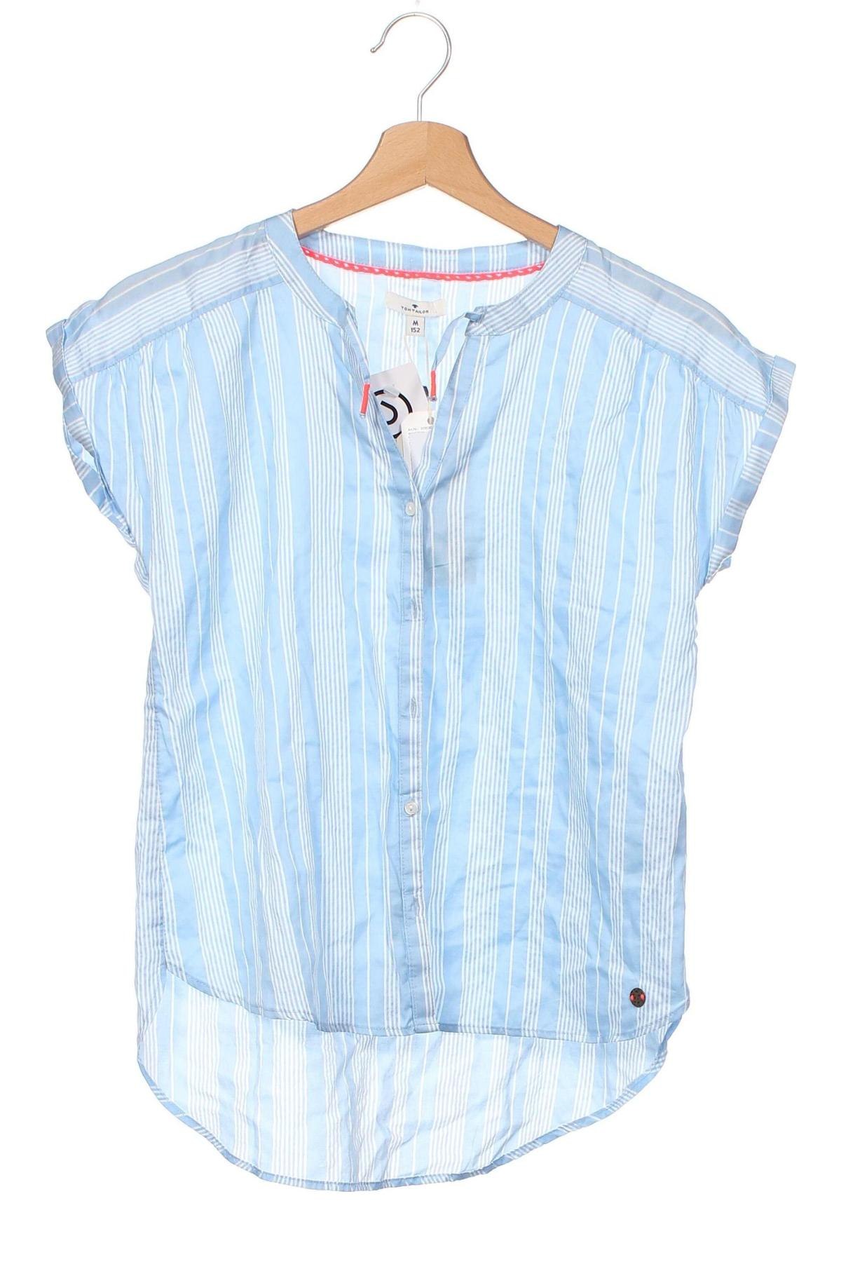 Детска риза Tom Tailor, Размер 10-11y/ 146-152 см, Цвят Син, Цена 49,00 лв.