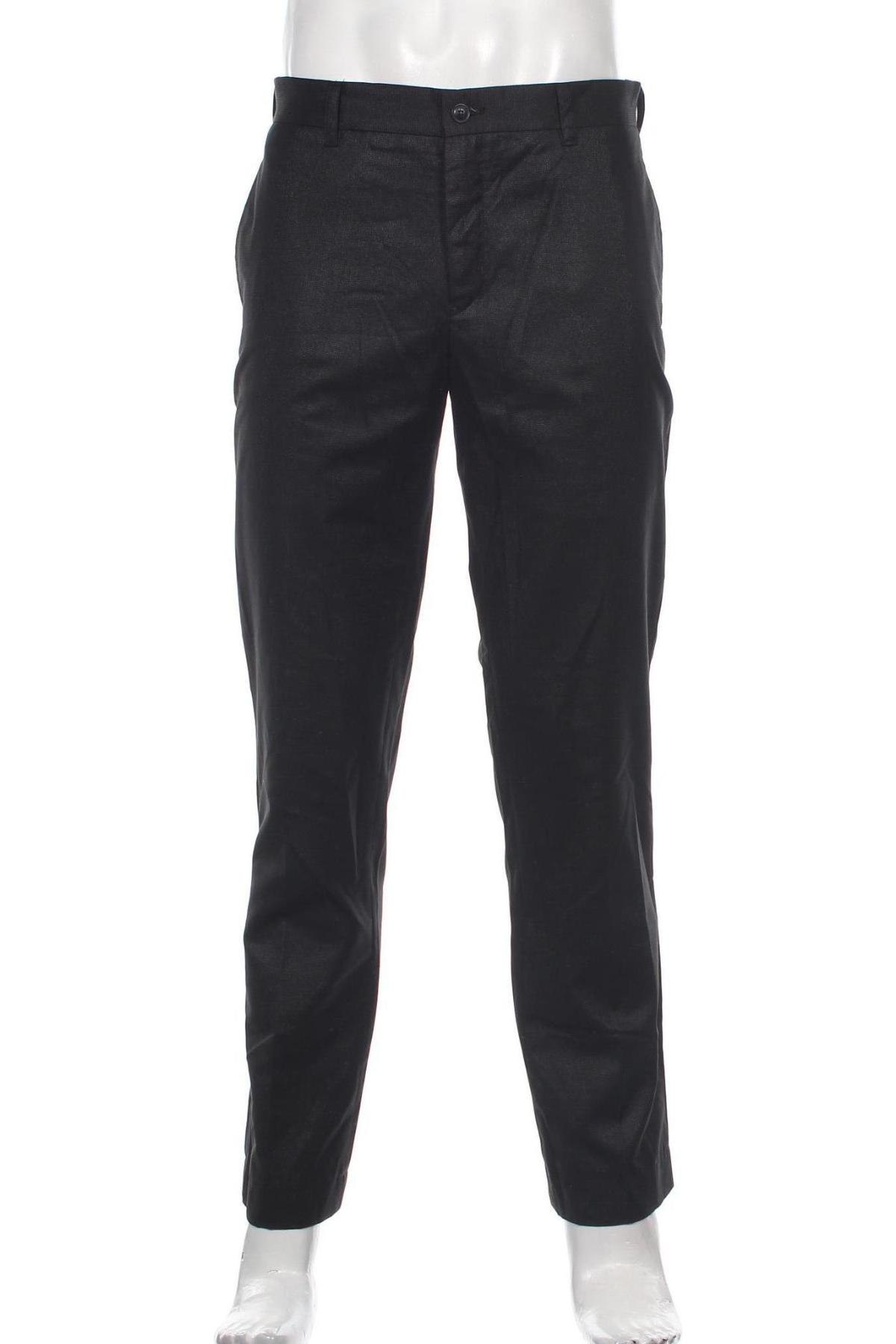 Ανδρικό παντελόνι, Μέγεθος L, Χρώμα Μαύρο, Τιμή 24,03 €