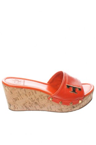 Чехли Tory Burch, Размер 40, Цвят Оранжев, Цена 89,32 лв.