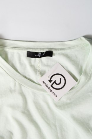 Γυναικεία μπλούζα 7 For All Mankind, Μέγεθος L, Χρώμα Πράσινο, Τιμή 13,61 €