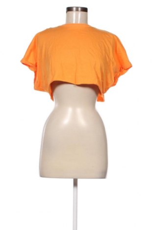 Дамска блуза Bershka, Размер S, Цвят Оранжев, Цена 31,00 лв.