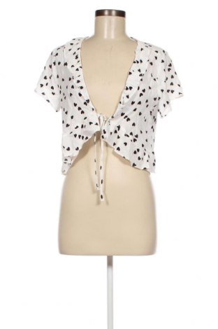 Дамска блуза Bershka, Размер L, Цвят Бял, Цена 6,82 лв.