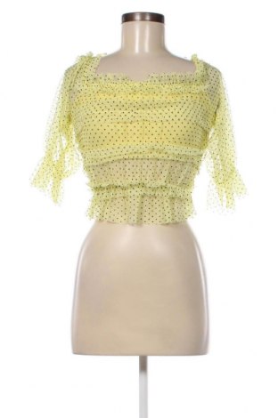 Γυναικεία μπλούζα Bershka, Μέγεθος S, Χρώμα Κίτρινο, Τιμή 4,00 €