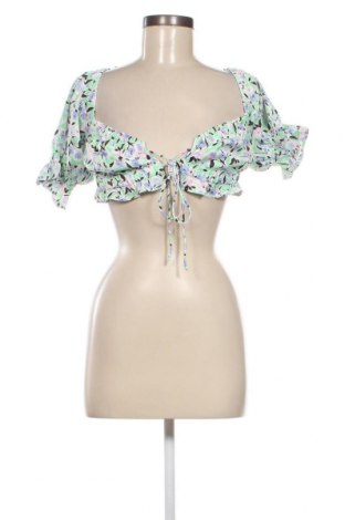 Дамска блуза Gina Tricot, Размер XS, Цвят Многоцветен, Цена 6,40 лв.