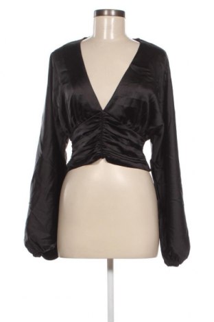 Γυναικεία μπλούζα Gina Tricot, Μέγεθος M, Χρώμα Μαύρο, Τιμή 7,42 €