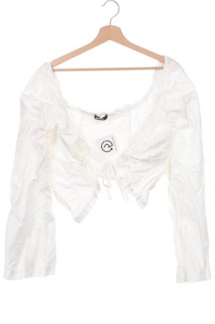 Damen Shirt Gina Tricot, Größe L, Farbe Weiß, Preis 4,33 €