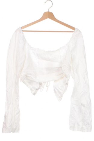 Damen Shirt Gina Tricot, Größe L, Farbe Weiß, Preis 20,62 €