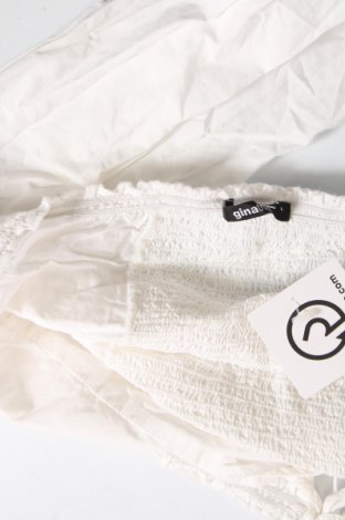 Damen Shirt Gina Tricot, Größe L, Farbe Weiß, Preis 20,62 €