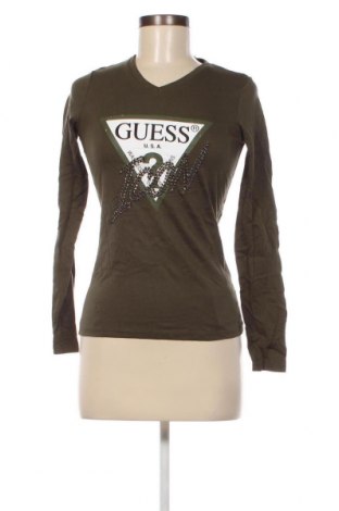Γυναικεία μπλούζα Guess, Μέγεθος XS, Χρώμα Πράσινο, Τιμή 48,97 €