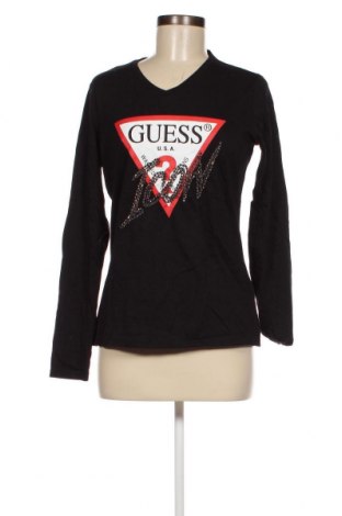 Γυναικεία μπλούζα Guess, Μέγεθος L, Χρώμα Μαύρο, Τιμή 31,83 €
