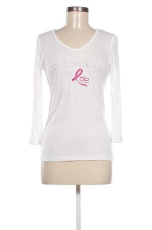 Γυναικεία μπλούζα LPB Les P'tites Bombes, Μέγεθος S, Χρώμα Λευκό, Τιμή 3,71 €