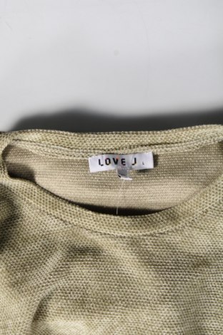Дамска блуза Love J, Размер L, Цвят Зелен, Цена 24,00 лв.