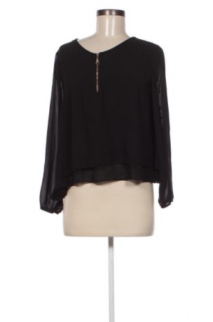Γυναικεία μπλούζα Made In Italy, Μέγεθος M, Χρώμα Μαύρο, Τιμή 2,00 €