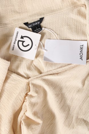 Bluză de femei Monki, Mărime L, Culoare Bej, Preț 23,09 Lei
