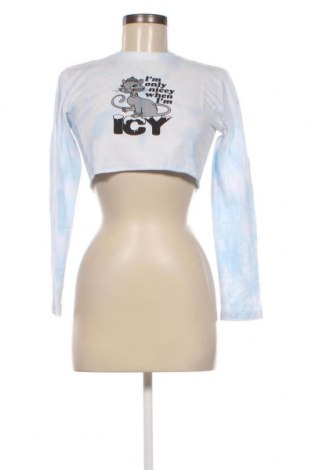 Γυναικεία μπλούζα NEW girl ORDER, Μέγεθος S, Χρώμα Μπλέ, Τιμή 6,68 €