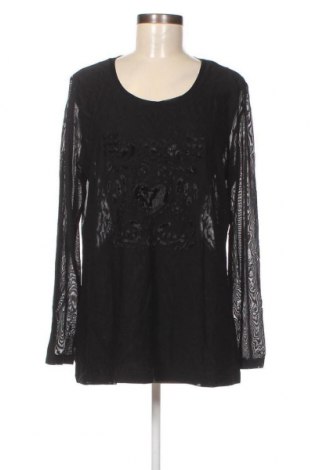 Дамска блуза Oui, Размер XL, Цвят Черен, Цена 25,50 лв.