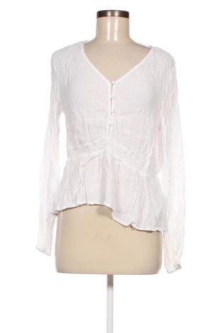 Γυναικεία μπλούζα Pieces, Μέγεθος M, Χρώμα Λευκό, Τιμή 5,36 €