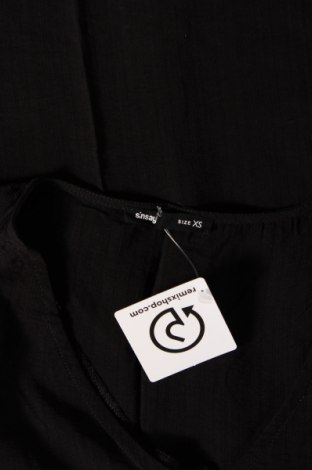 Дамска блуза Sinsay, Размер XS, Цвят Черен, Цена 3,04 лв.