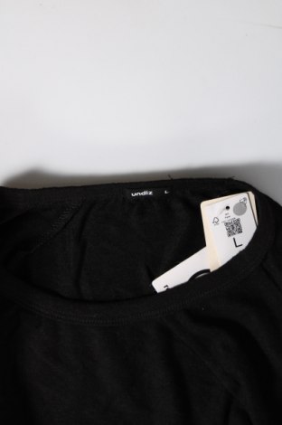 Γυναικεία μπλούζα Undiz, Μέγεθος L, Χρώμα Μαύρο, Τιμή 37,11 €