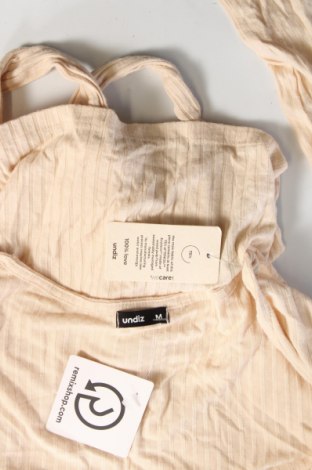 Γυναικεία μπλούζα Undiz, Μέγεθος M, Χρώμα  Μπέζ, Τιμή 37,11 €