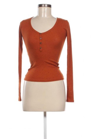Дамска блуза Undiz, Размер XS, Цвят Оранжев, Цена 72,00 лв.
