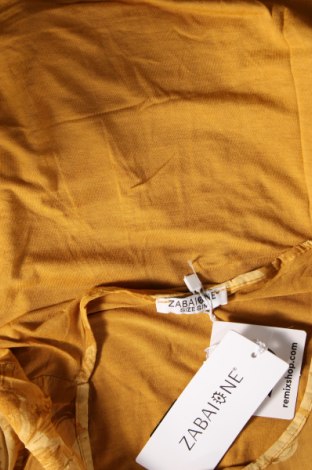 Дамска блуза Zabaione, Размер S, Цвят Жълт, Цена 6,48 лв.