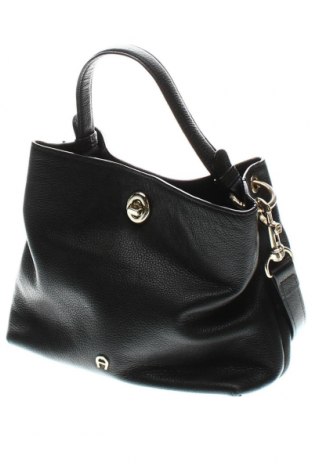 Дамска чанта Aigner, Цвят Черен, Цена 262,44 лв.
