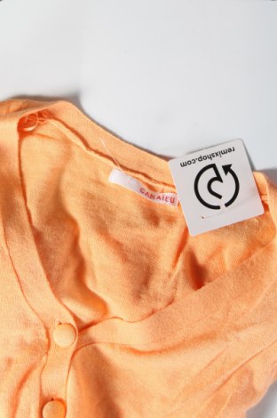 Γυναικεία ζακέτα Camaieu, Μέγεθος S, Χρώμα Πορτοκαλί, Τιμή 7,11 €