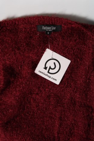 Damen Strickjacke Fashion Line, Größe S, Farbe Rot, Preis 2,89 €