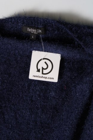 Damen Strickjacke Fashion Line, Größe L, Farbe Blau, Preis 2,73 €