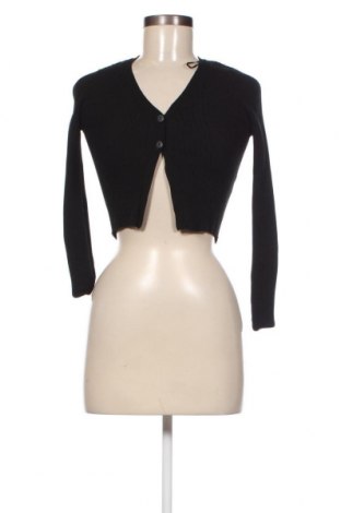 Cardigan de damă Pull&Bear, Mărime S, Culoare Negru, Preț 95,39 Lei