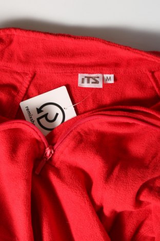 Дамска поларена блуза, Размер M, Цвят Червен, Цена 6,46 лв.