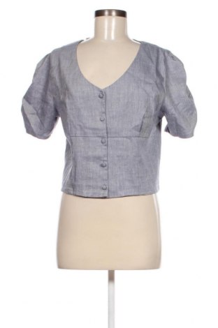 Γυναικείο πουκάμισο Camaieu, Μέγεθος XL, Χρώμα Μπλέ, Τιμή 6,39 €