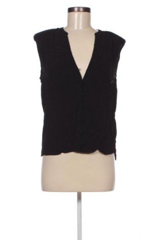Γυναικείο πουκάμισο Camaieu, Μέγεθος S, Χρώμα Μαύρο, Τιμή 4,33 €