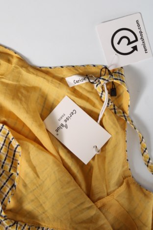 Γυναικείο πουκάμισο Cerise Blue, Μέγεθος S, Χρώμα Κίτρινο, Τιμή 3,30 €