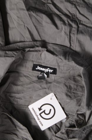 Дамска риза Jennyfer, Размер XXS, Цвят Сив, Цена 3,00 лв.