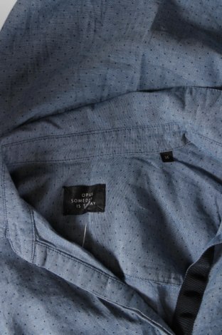 Γυναικείο πουκάμισο Opus Someday Is Today, Μέγεθος S, Χρώμα Μπλέ, Τιμή 2,08 €