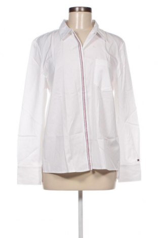 Γυναικείο πουκάμισο Tommy Hilfiger, Μέγεθος L, Χρώμα Λευκό, Τιμή 77,32 €