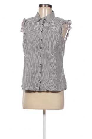 Damenbluse Vero Moda, Größe L, Farbe Grau, Preis € 10,44