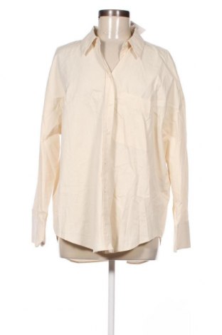 Дамска риза Zara, Размер L, Цвят Бежов, Цена 54,00 лв.