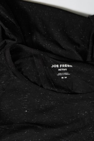 Damen Sport Shirt Joe Fresh, Größe M, Farbe Schwarz, Preis 13,30 €