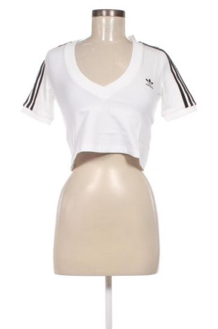Γυναικείο t-shirt Adidas Originals, Μέγεθος XS, Χρώμα Λευκό, Τιμή 19,44 €