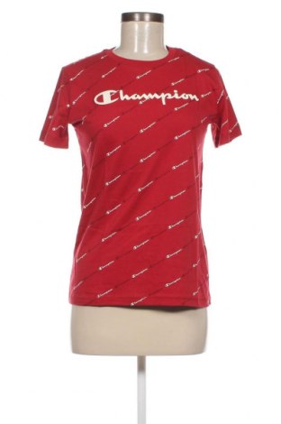 Γυναικείο t-shirt Champion, Μέγεθος M, Χρώμα Κόκκινο, Τιμή 11,06 €