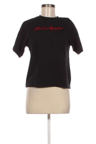 Damen T-Shirt Karl Lagerfeld, Größe XS, Farbe Schwarz, Preis 42,22 €