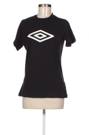Γυναικείο t-shirt Umbro, Μέγεθος S, Χρώμα Μαύρο, Τιμή 10,21 €