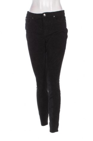 Γυναικείο κοτλέ παντελόνι Amisu, Μέγεθος L, Χρώμα Μαύρο, Τιμή 12,56 €