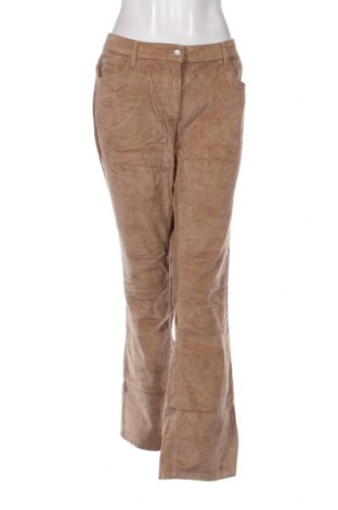 Γυναικείο κοτλέ παντελόνι Bpc Bonprix Collection, Μέγεθος XL, Χρώμα  Μπέζ, Τιμή 12,56 €
